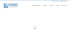 Desktop Screenshot of fusko.de